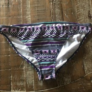 Aztec Print SWIM Bikini Bottom XL